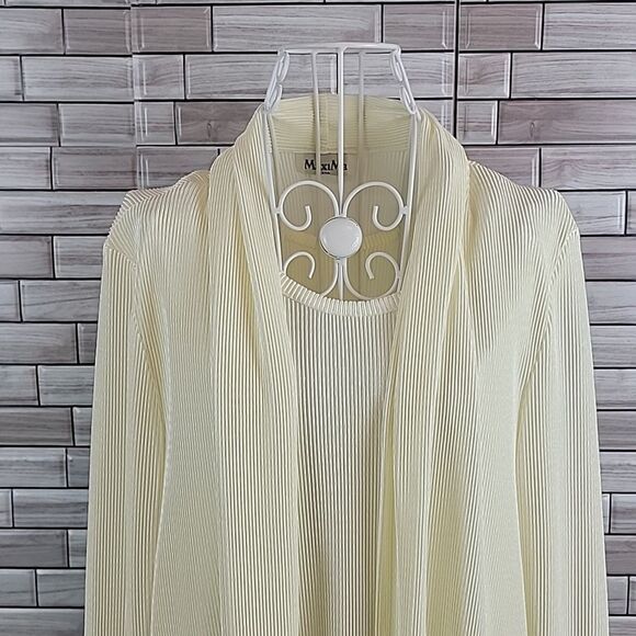 Vintage 80s Max Ma two piece top set Size M - Picture 2 of 13